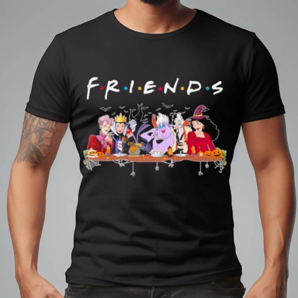 Disney Villains Friends Tv Show Halloween 2023 Shirt TigerSweat