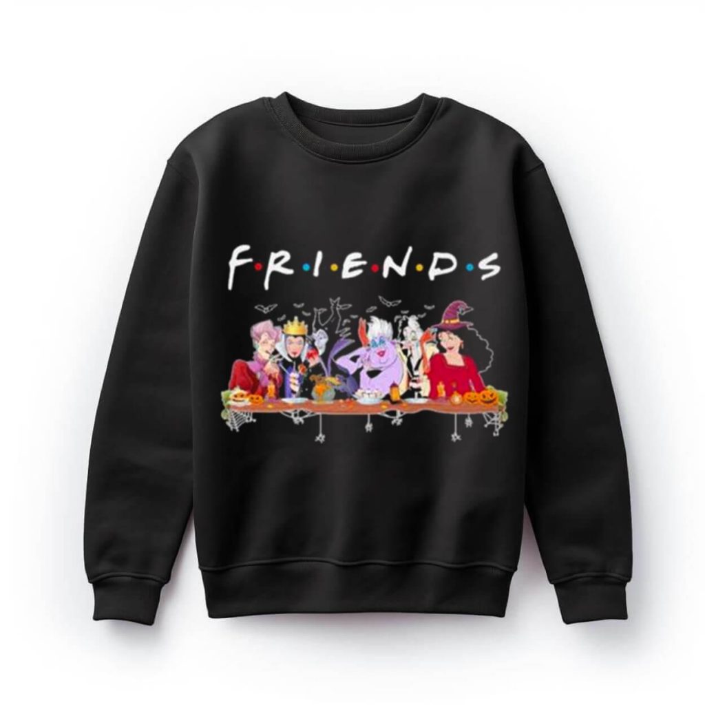 Disney Villains Friends Tv Show Halloween 2023 Shirt TigerSweat