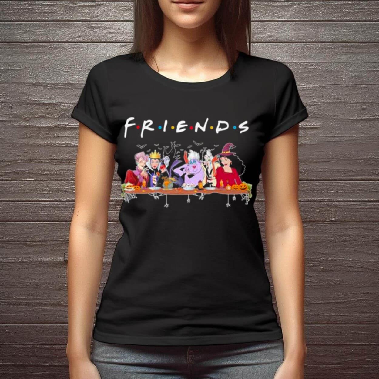 Disney Villains Friends Tv Show Halloween 2023 Shirt TigerSweat